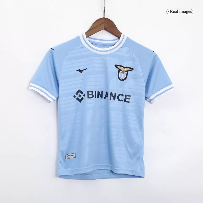 Lazio Home Kids Jerseys Kit 2022/23 - vstockx