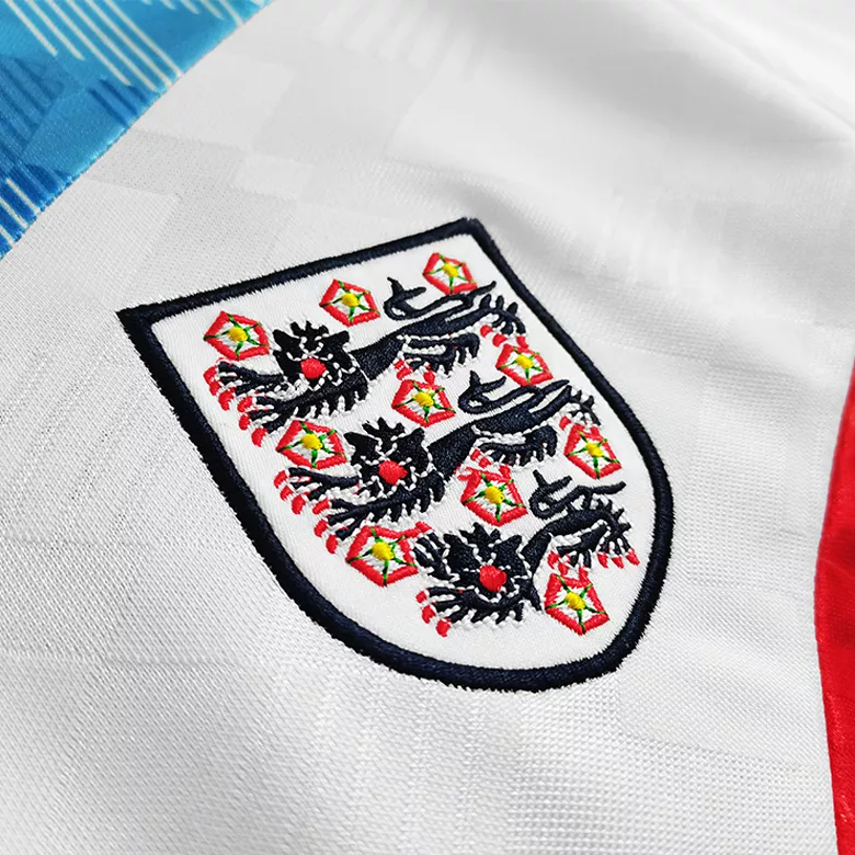 Retro England Tricolor Jersey 1990 - vstockx