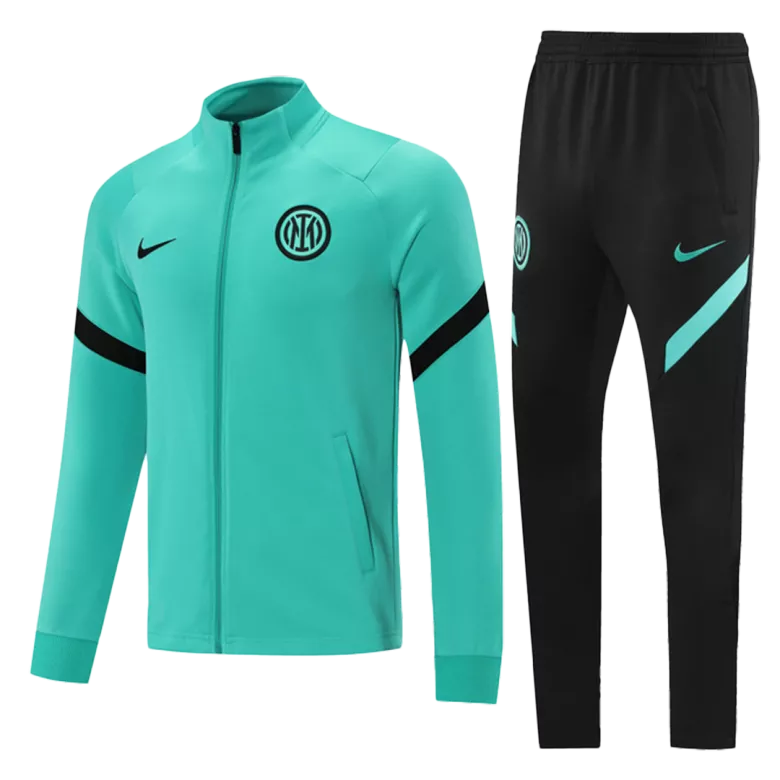 Inter Milan Jacket Tracksuit 2021/22 Green - vstockx