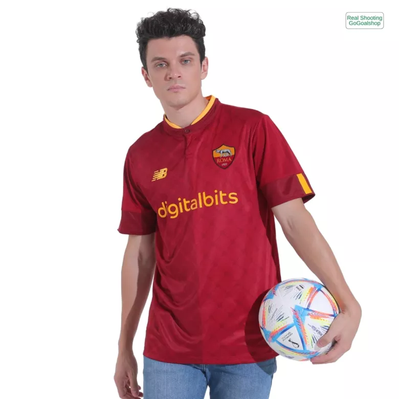 Roma Home Soccer Jersey 2022/23 - vstockx