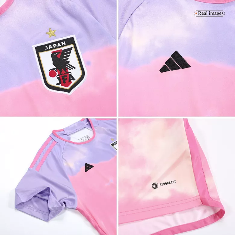 Japan Away Women's World Cup Kids Jerseys Kit 2023 - vstockx