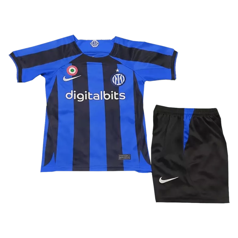 Inter Milan Home Kids Soccer Jerseys Full Kit 2022/23 - vstockx