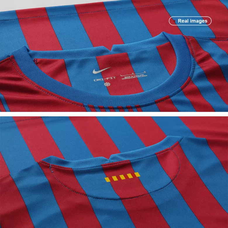 Barcelona Home Long Sleeve Soccer Jersey 2021/22              �� - vstockx