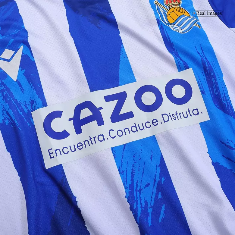 Real Sociedad Home Soccer Jersey 2022/23 - vstockx