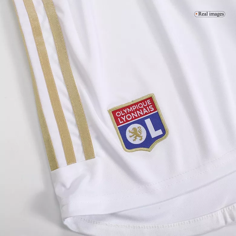 Olympique Lyonnais Home Soccer Shorts 2023/24 - vstockx