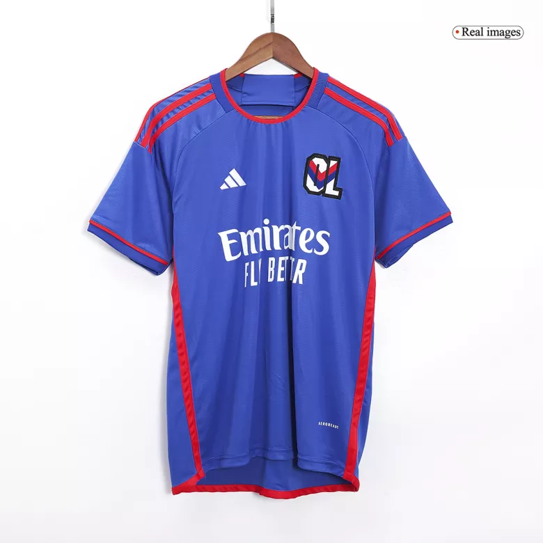 Olympique Lyonnais Away Soccer Jersey 2023/24 - vstockx