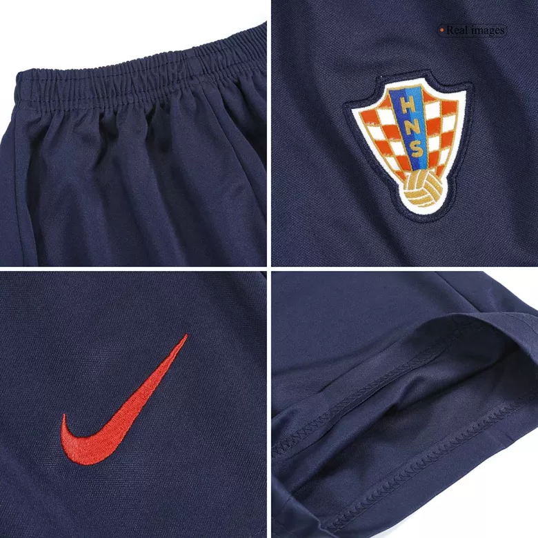 Croatia Away World Cup Kids Jerseys Kit 2022 - vstockx