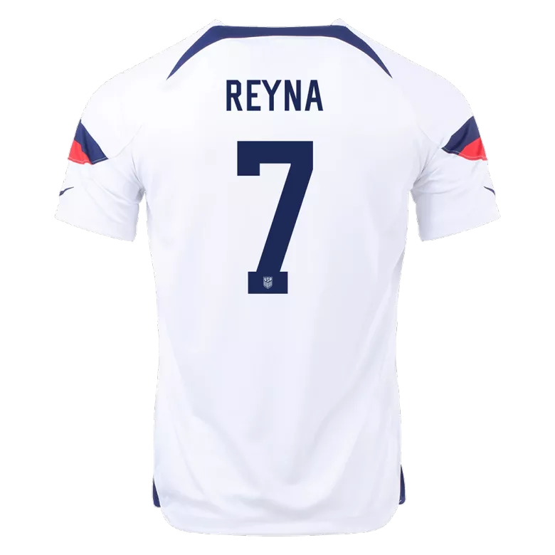 REYNA #7 USA Home Jersey World Cup 2022 - vstockx