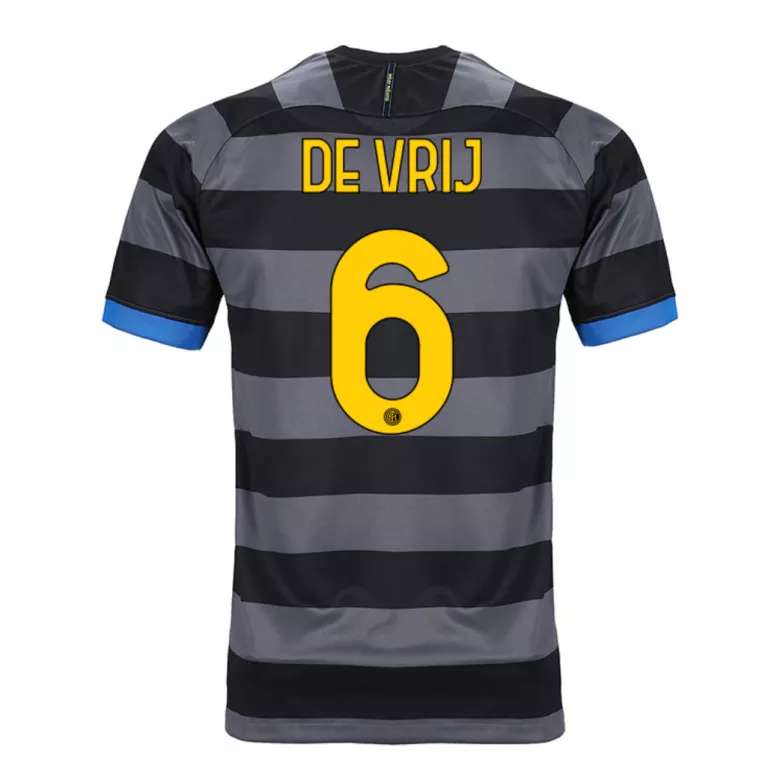 DE VRIJ #6 Inter Milan Third Away Soccer Jersey 2020/21 - vstockx