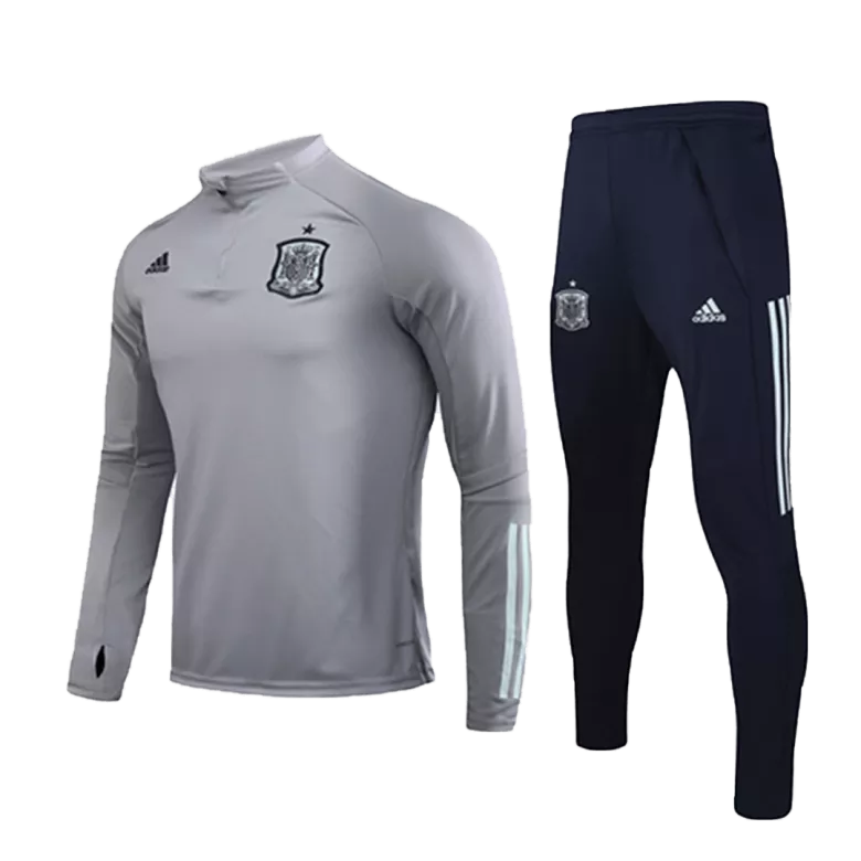 Spain 1/4 Zip Tracksuit 2020 Gray - vstockx