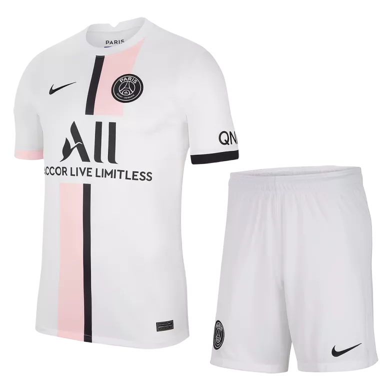 PSG Away Kids Soccer Jerseys Kit 2021/22 - vstockx