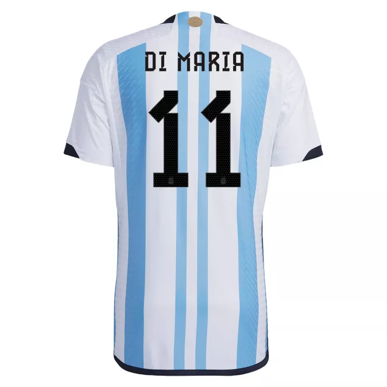 DI MARIA #11 Argentina Home Authentic Jersey World Cup 2022 - vstockx