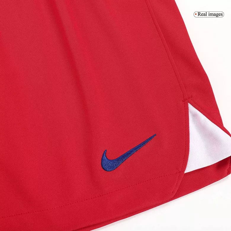 Atletico Madrid Home Soccer Shorts 2023/24 - vstockx