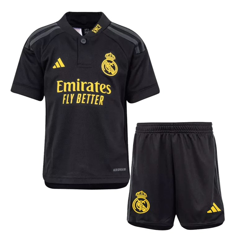 Real Madrid Third Away Kids Soccer Jerseys Full Kit 2023/24 - vstockx