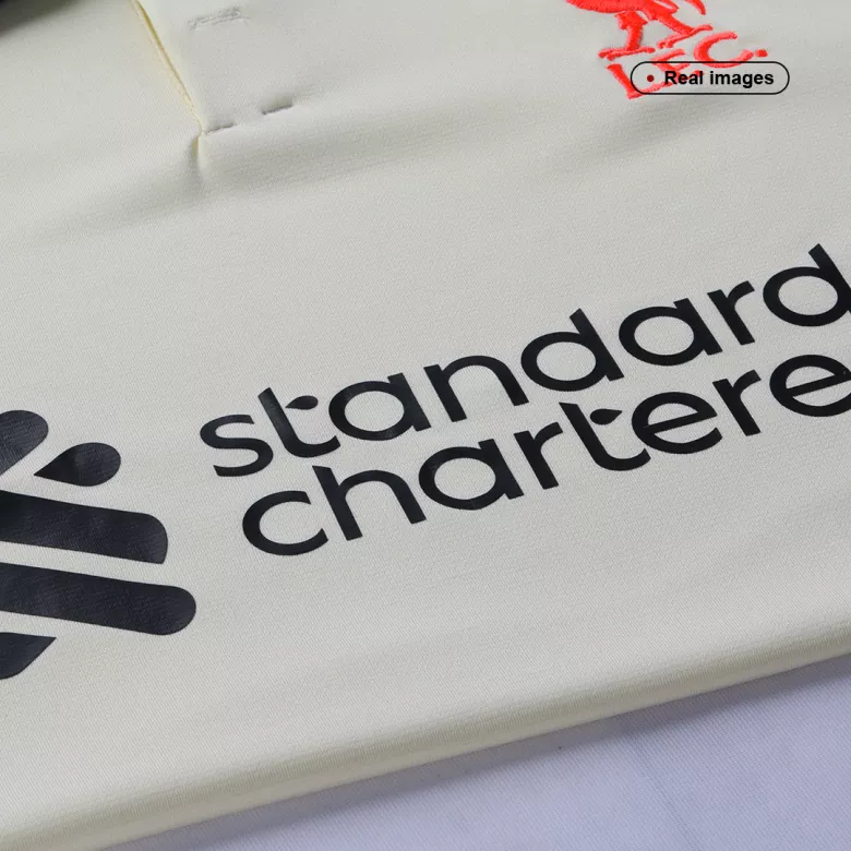 Authentic Liverpool Away Long Sleeve Soccer Jersey 2021/22 - vstockx