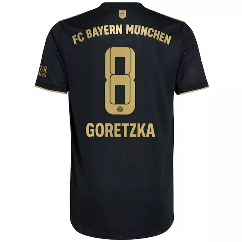 GORETZKA #8 Bayern Munich Away Soccer Jersey 2021/22 - vstockx