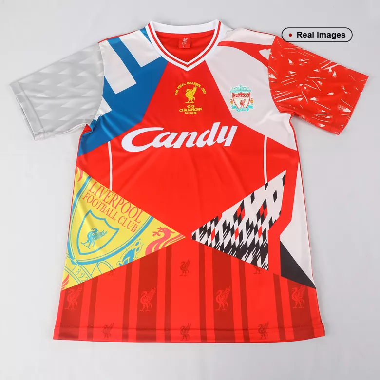 Retro Liverpool Commemorative Jersey 2005 - vstockx