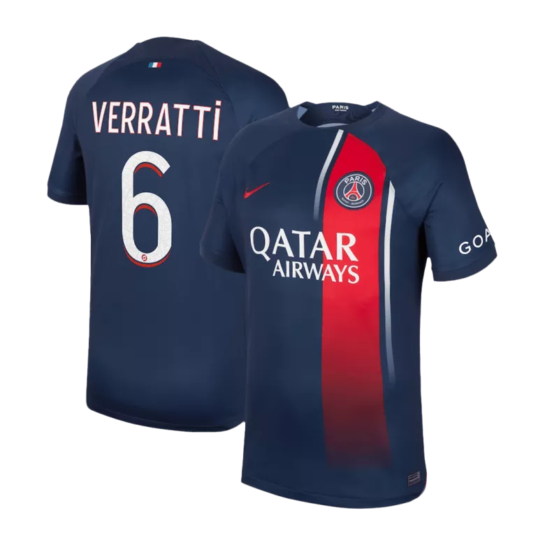 VERRATTI #6 PSG Home Jersey 2023/24 - vstockx