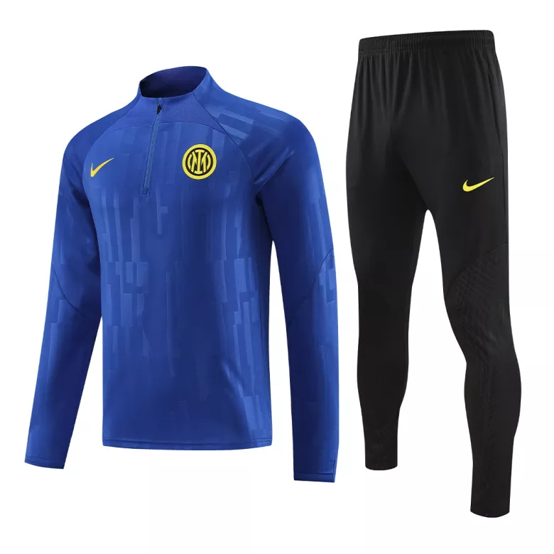 Inter Milan 1/4 Zip Tracksuit 2023/24 Blue - vstockx