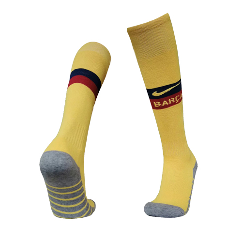 Barcelona Away Soccer Socks 2019/20 - vstockx