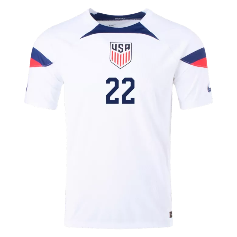 YEDLIN #22 USA Home Authentic Jersey World Cup 2022 - vstockx