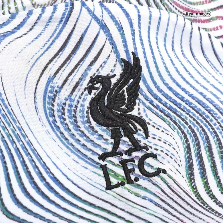Liverpool Away Long Sleeve Soccer Jersey 2022/23 - vstockx