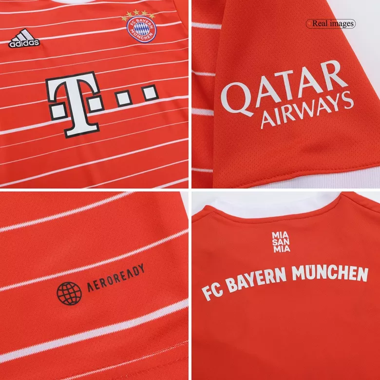 Bayern Munich Home Kids Soccer Jerseys Kit 2022/23 - vstockx