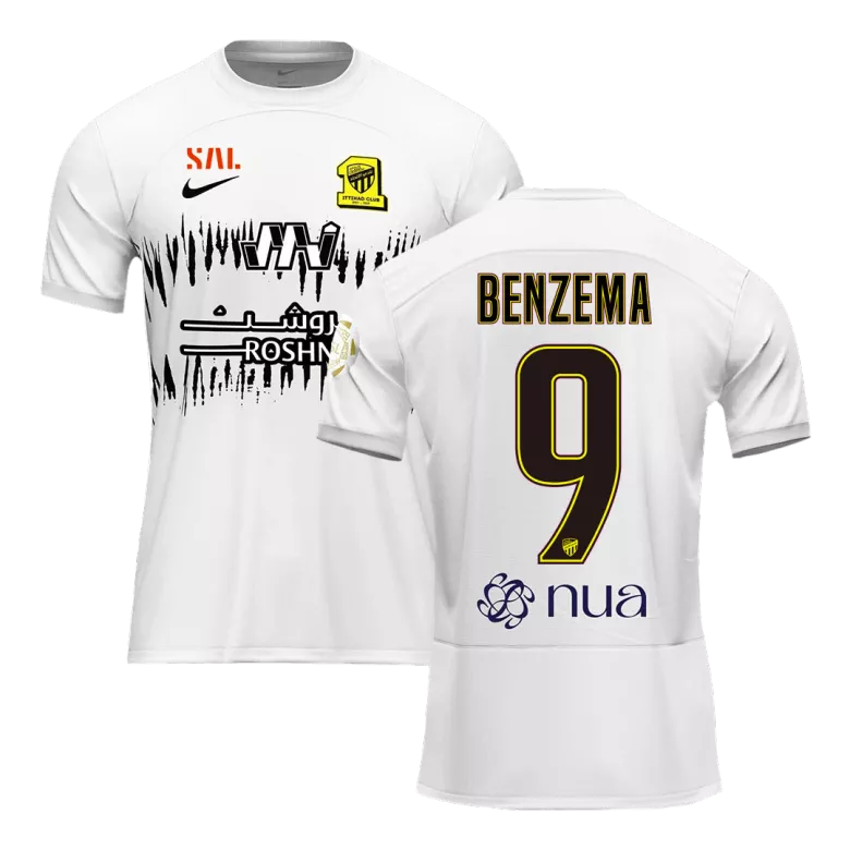 BENZEMA #9 Al Ittihad Saudi Away Soccer Jersey 2023/24 - vstockx