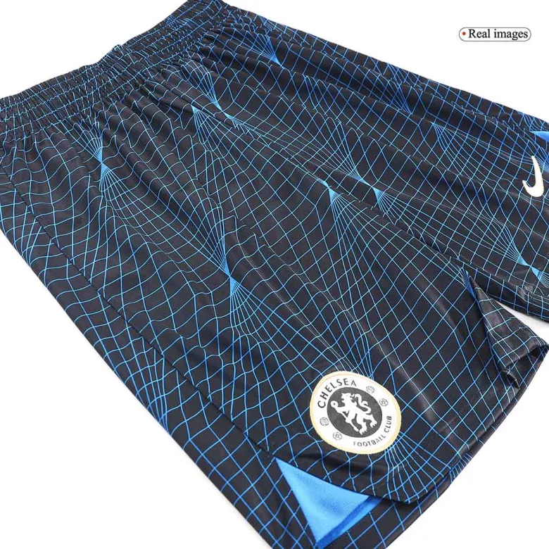 Chelsea Away Soccer Shorts 2023/24 - vstockx