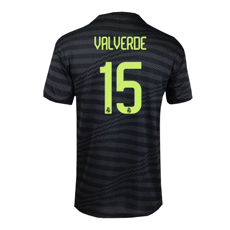 VALVERDE #15 Real Madrid Third Away Jersey 2022/23 - vstockx