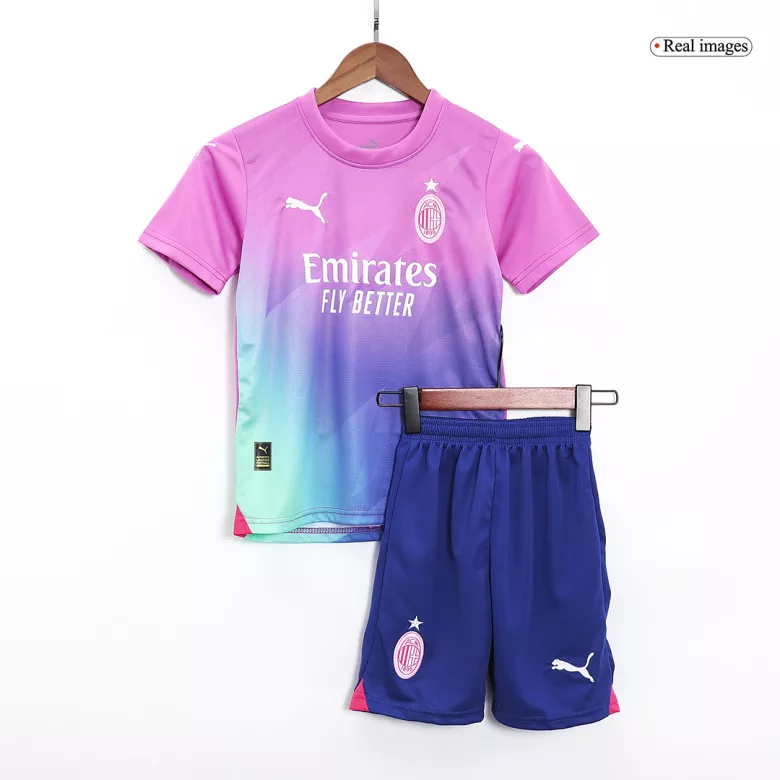 AC Milan Third Away Kids Soccer Jerseys Kit 2023/24 - vstockx