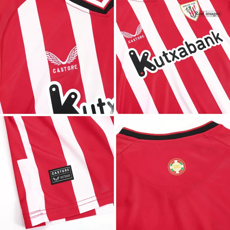 Athletic Club de Bilbao Home Kids Soccer Jerseys Kit 2023/24 - vstockx