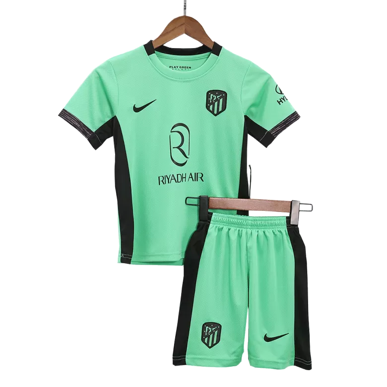 Atletico Madrid Third Away Kids Soccer Jerseys Kit 2023/24 - vstockx