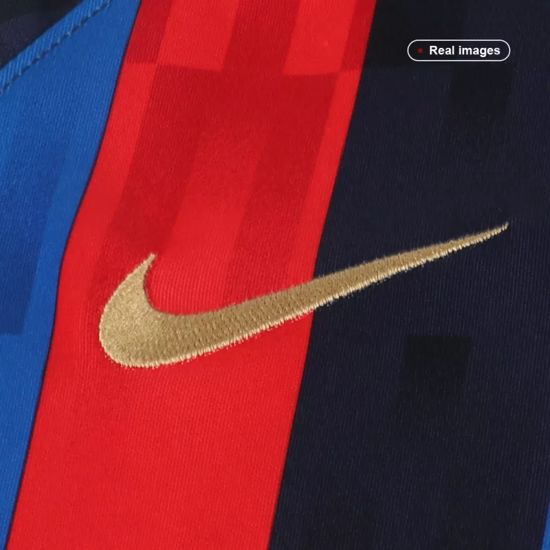 Barcelona Home Long Sleeve Soccer Jersey 2022/23 - vstockx