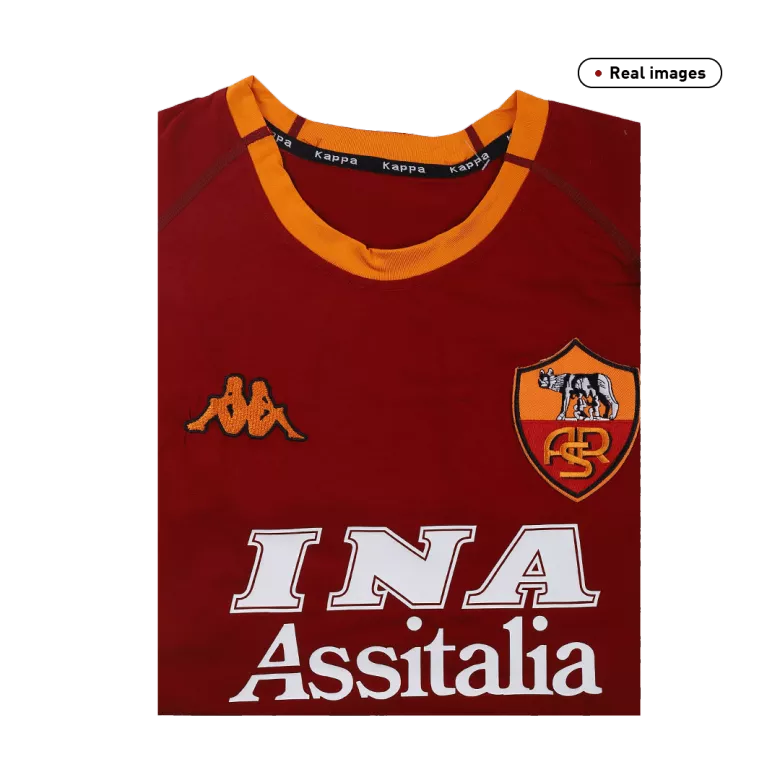 Roma Home Soccer Jersey 2000/01 - vstockx
