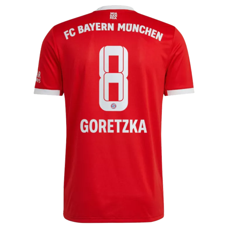 GORETZKA #8 Bayern Munich Home Jersey 2022/23 - vstockx