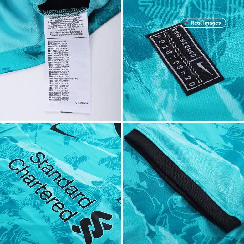 Mohamed Salah #11 Liverpool Away Soccer Jersey 2020/21 - vstockx