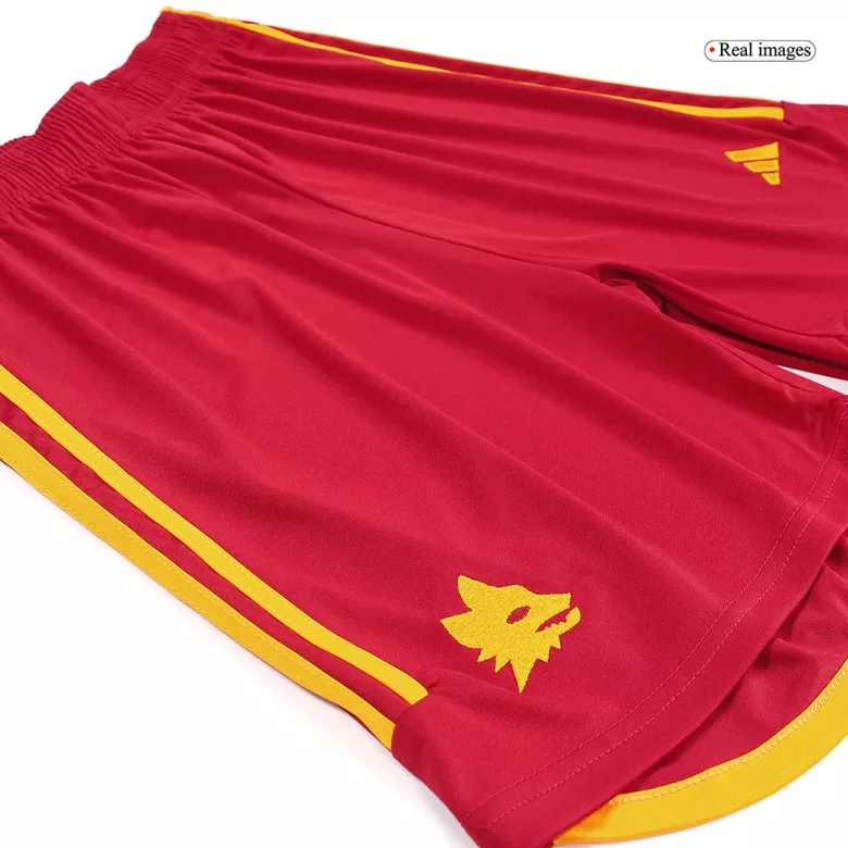 Roma Home Soccer Shorts 2023/24 - vstockx