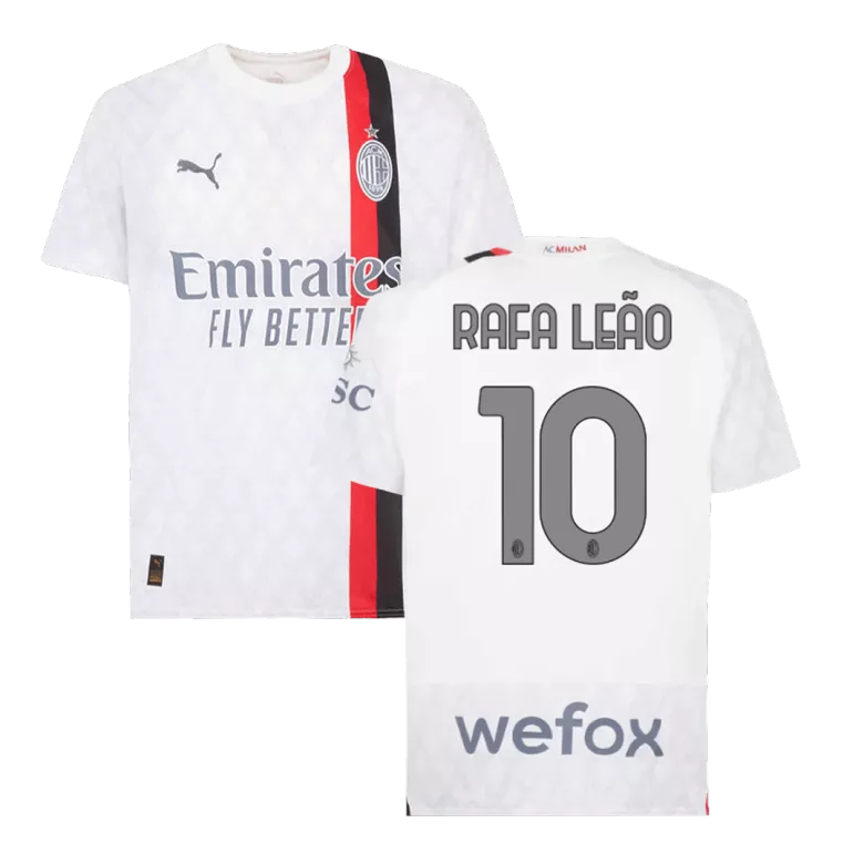 RAFA LE?O #10 AC Milan Away Soccer Jersey 2023/24 - vstockx