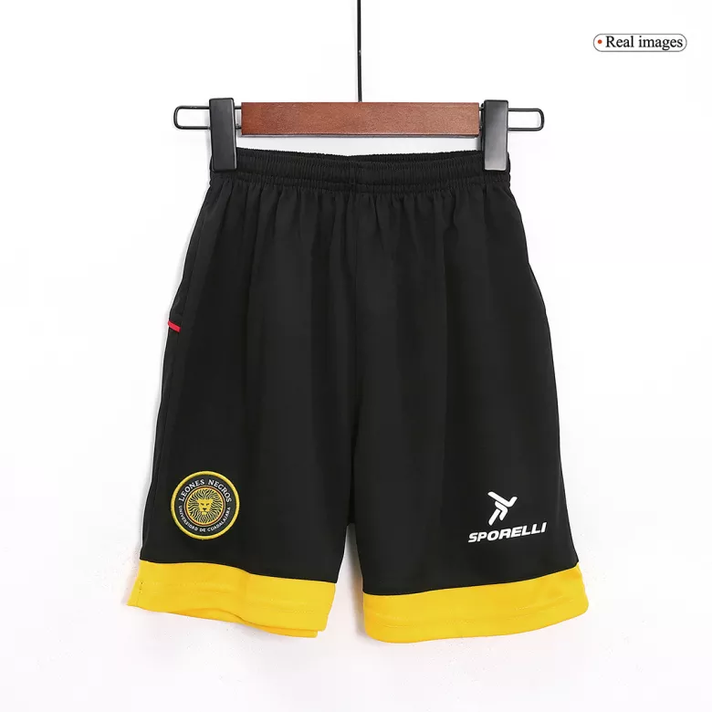 Leones Negros UdeG Home Kids Soccer Jerseys Kit 2022/23 - vstockx
