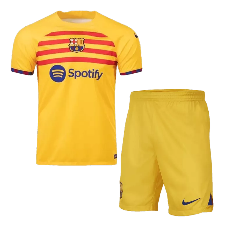 Barcelona Fourth Away Jerseys Kit 2022/23 - vstockx
