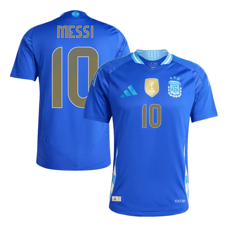 MESSI #10 Argentina Away Authentic Soccer Jersey Copa America 2024 - vstockx