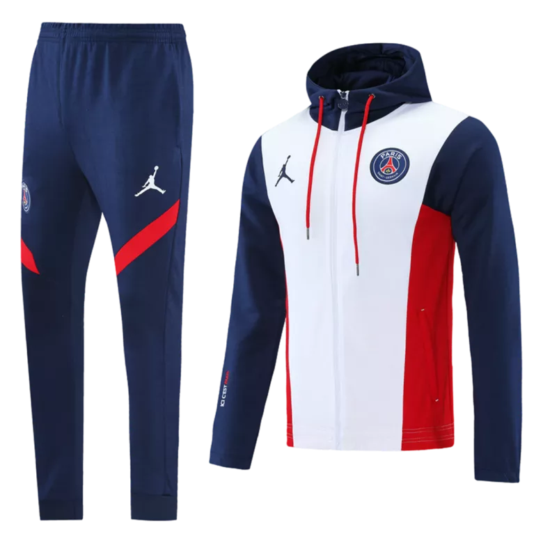 PSG Hoodie Tracksuit 2021/22 White - vstockx