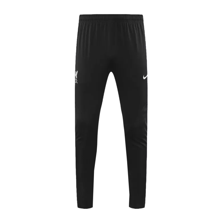 Liverpool 1/4 Zip Tracksuit 2023/24 Kids Black - vstockx