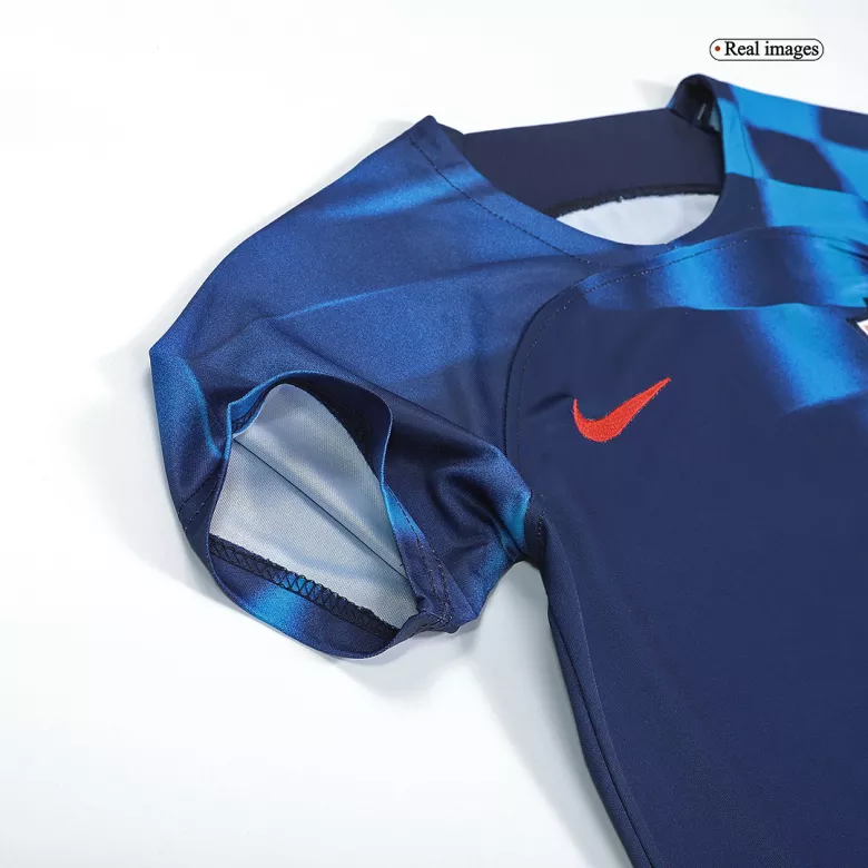 Croatia Away World Cup Kids Jerseys Kit 2022 - vstockx