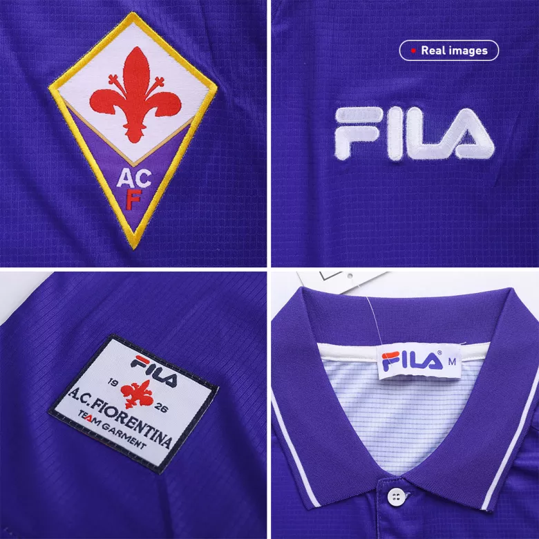 Retro Fiorentina Home Jersey 1998/99 By FILA - vstockx