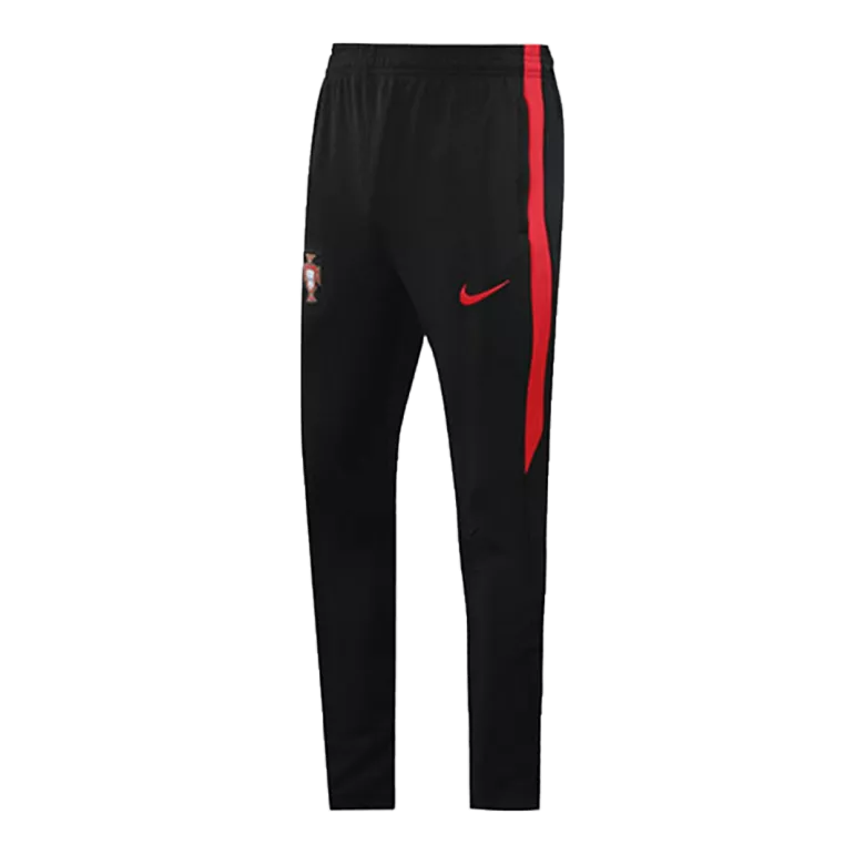 Portugal Soccer Pants 2020 Black&Red - vstockx