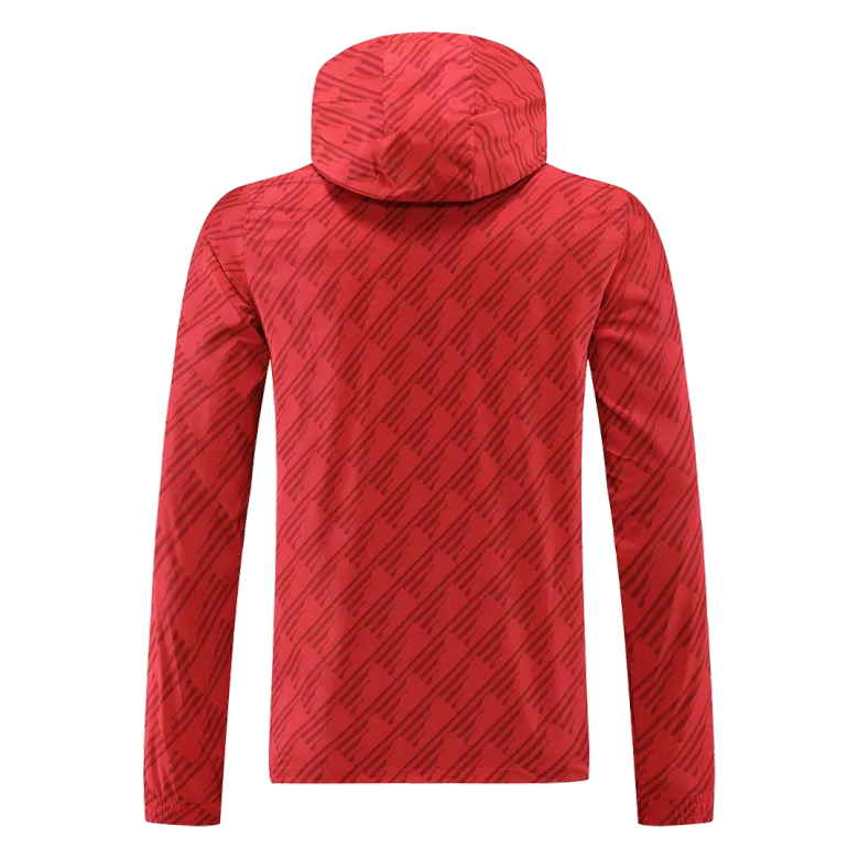 Manchester United Windbreaker Hoodie Jacket 22/23 - vstockx