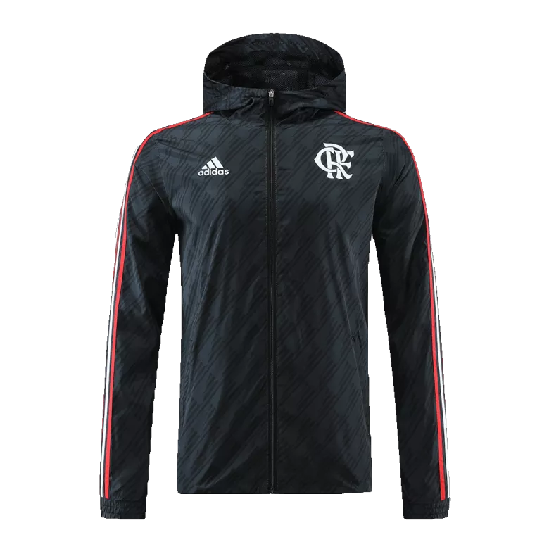CR Flamengo Hoodie Windbreaker Jacket 2022/23 - Black - vstockx