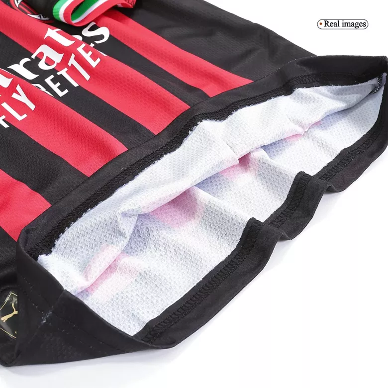 AC Milan Home Kids Soccer Jerseys Kit 2022/23 - vstockx